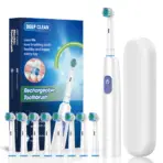 Electric Toothbrush Rotary Cleaning Teeth Brush Waterproof Electronic Tooth Brush With Timer Rechargeable Toothbrush with 8 Head - Image 11
