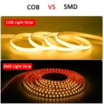 220V Led Strip with ON/OFF Switch Waterproof COB LED Strip 220V Flexible Ribbon for Room Bedroom Kitchen Outdoor Garden Lighting - Image 3