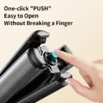 Magnetic Phone Holder 360° Rotation Pocket Selfie Stick With Bluetooth Remote Adjustable Desktop Stand for Live Streaming - Image 4