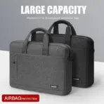 Laptop Bag Sleeve Case Shoulder Handbag For M3 M4 14 15 15.6 17 Inch Macbook Air Pro 13.3 Huawei Asus Dell Notebook Briefcases