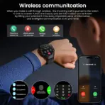 LAXASFIT 2026 New Smart Watch Bluetooth Call Fitness Tracker Heart Rate Monitor Music Player Gift for Men Women Sports - Image 2