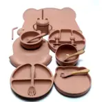 16pcs Dinner Plate Set Silicone Children's Tableware Set Baby Complementary Suction Cup Bowl Spoon Mother and Baby - Image 7