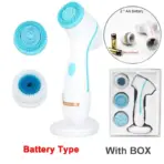 Electric Facial Cleansing Brush Sonic Rotating Face Cleaner Deep Pore Cleansing Brush Face Massager Waterproof Skin Care Tool - Image 7