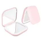 2X Magnifying Compact Vanity Makeup Mirror with Lights Travel Mini Folding Portable Handheld Pocket LED Cosmetic Mirror for Gift - Image 2