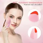Electric Face Cleansing Brush Ultrasonic Facial Cleansing Brush Vibration Massager SkinCare Deep Pore Waterproof Silicone Brush - Image 2