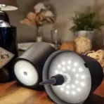 Wine Bottle LED Wireless Table Lamp 3-color Infinitely Dimmable USB Rechargeable Dining Table Lights Beverage Lamp Top touch - Image 6