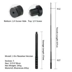 For Insta360 X6 X5 X4 X3 Invisible Selfie Stick Extended Selfie Stick for GoPro 13 12 DJI Action 6 5 4 Camera Aluminum Stand - Image 16