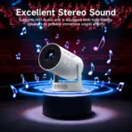 Magcubic 8K Wifi6 Projector 290ANSI Android 14 Dual WIFI Allwinner H726 BT5.4 1280*720P Home Cinema Outdoor Portable HY300 Pro + - Image 6