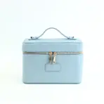 Customized Name PU Leather Cosmetic Bag with Zoned Storage and Large Capacity Toiletry Bag for Autumn and Winter New Products - Image 14