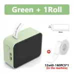 Marklife P15 Mini Portable Label Printer Smart Pocket Printer Thermal Adhesive Sticker Labeling Machine OT 3PK Label Paper NoInk - Image 7