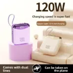 66W 20000mAh Mini Power Bank Fast Charge Powerbank CCC Chinese Certification External Battery for iPhone Xiaomi Huawei Samsung - Image 3