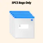 Reusable Vacuum Sealed Bags for Microwave Frozen Boiled Food Storage Wet Dry Household Kitchen Use - Food Preservation Bags - Image 11