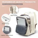 Cabin Airplane Travel Backpack 40x30x20, Hand Luggage Cabin Backpack Wizzair 40x30x20 Carry-Ons Men Women 15.6 inch Laptop Bags - Image 2