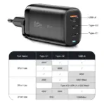 Essager 65W GaN USB Type C Charger For Laptop PPS 45W 25W Fast Charge For Samsung Xiaomi Realme mobile iPhone15 14 13 Pro Phone - Image 6
