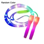 LED Luminous Jump Ropes Skipping Rope Sport Speed Ropes For Kids Night Exercise Fitness Training Light Up Led Skipping Rope - Image 10