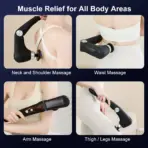 Fascia Massage Gun Shoulder Massage Machine Electric Muscle Massager Gun High Frequency Back Waist Neck Body Massage with Handle - Image 6