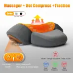 Electric Neck Massager Pillow Cervical Stretcher Heating Vibration Massage Back Traction Orthopedic Sleeping Pillows Support - Image 2